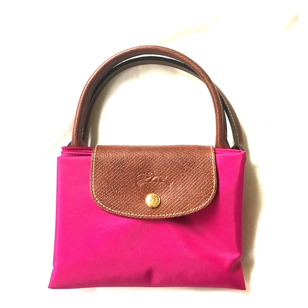 Longchamp Pliage Medium pink/fuchsia