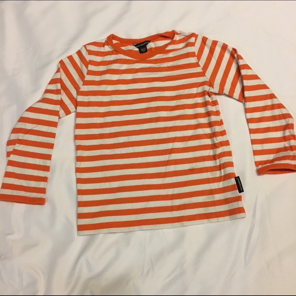 Marimekko girls striped long sleeve