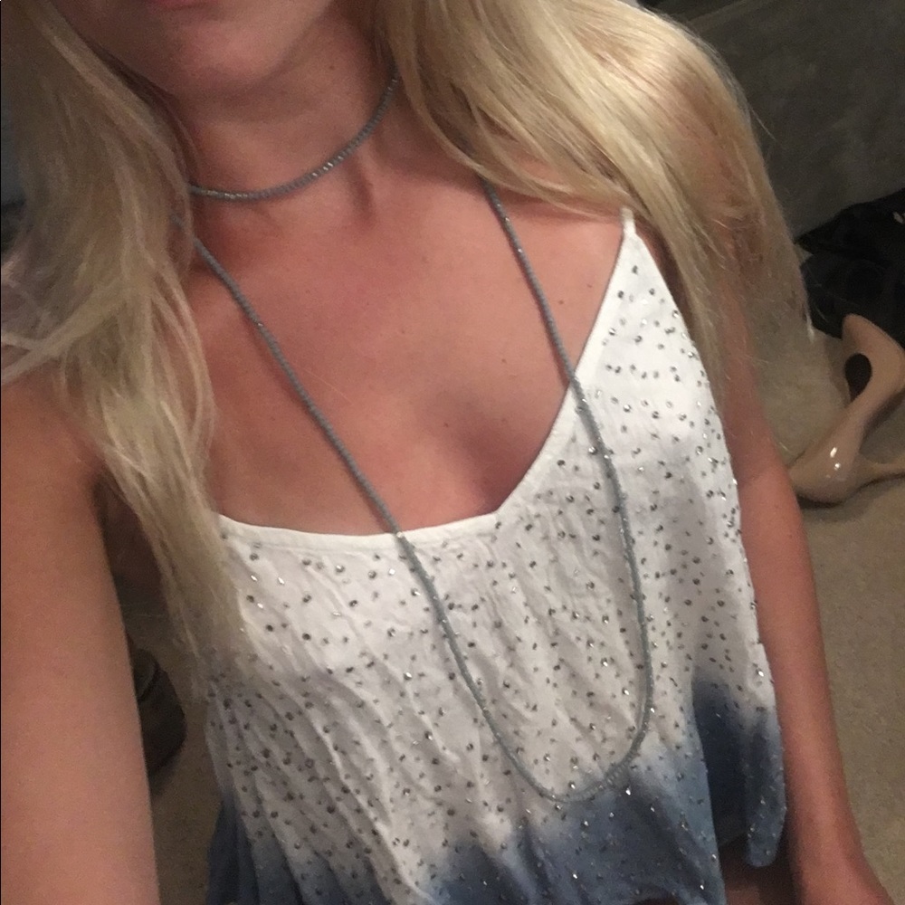 Sequin top