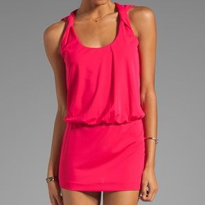 Susana Monaco Jordana Tank Dress in Hibiscus