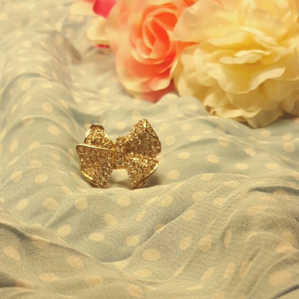 Sparkling Fashion Gold Ring