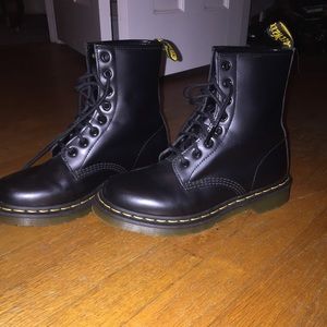 Dr. martens black boots women size 7