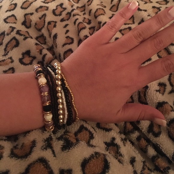 Boho Chic Multilayer Bracelet Set - Picture 2 of 3