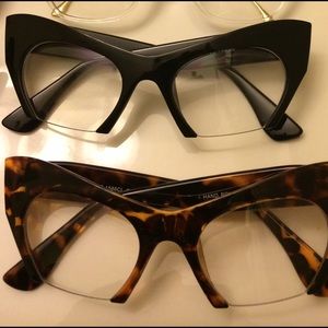 Fashion glasses/ clear lense. Individually Sold