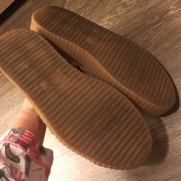 Puma X Rihanna FENTY Creeper Sneakers 9.5 Camo - Picture 4 of 4