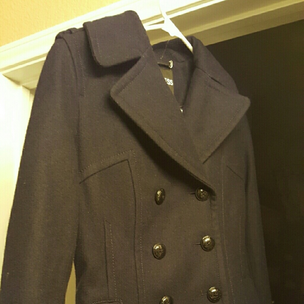 EXPRESS NAVY JACKET / COAT . XS $60 OBO
