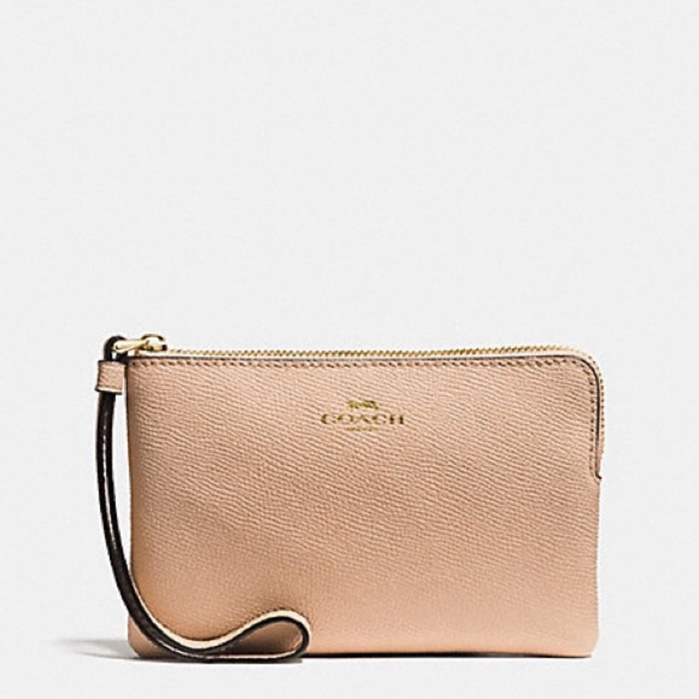 Coach Wristlet (Cream)