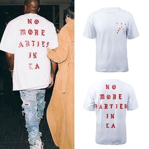 No More Parties In LA - Yeezy T-shirt - New