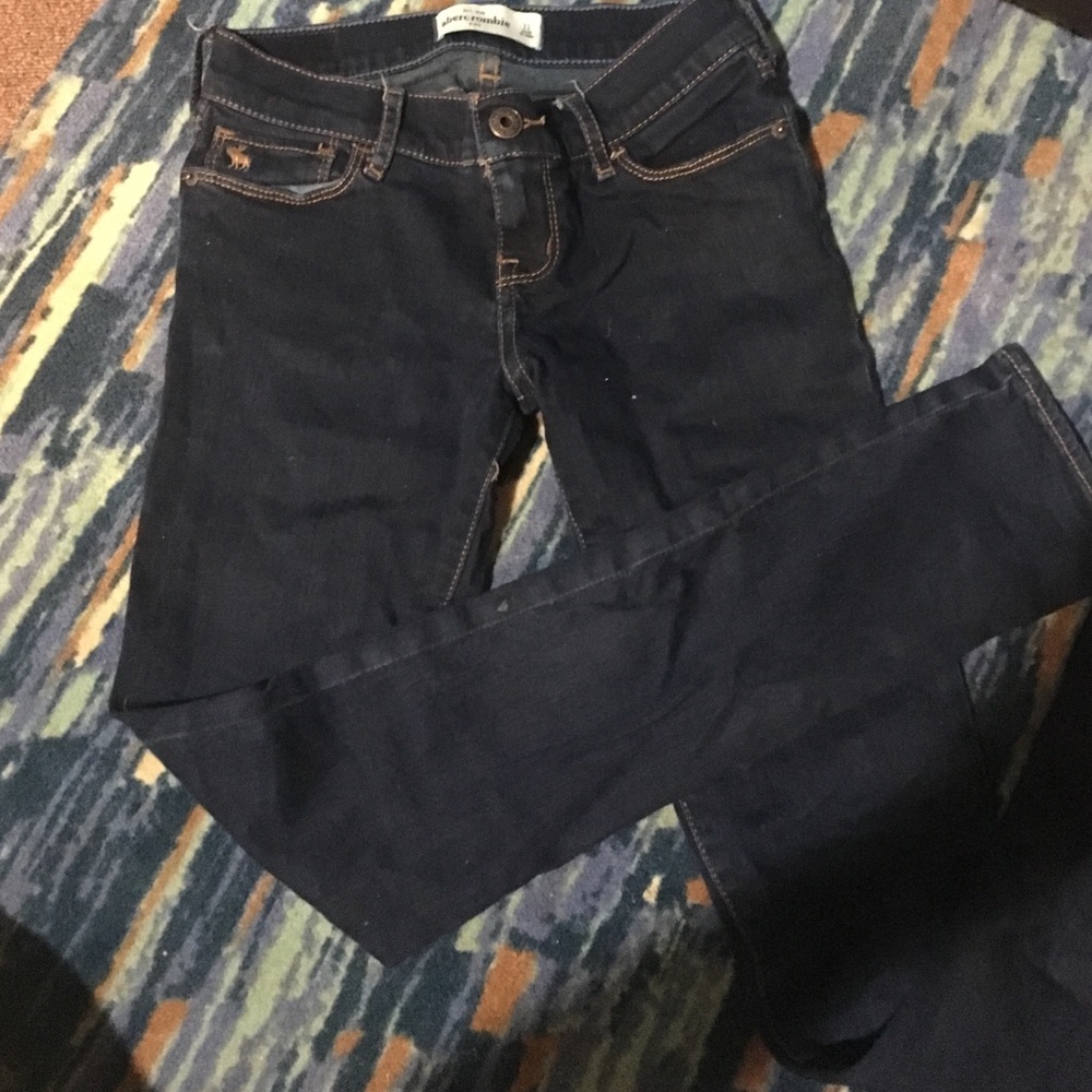dark abercrombie jeans