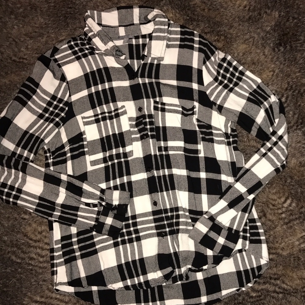 Black and White Flannel