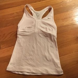 White Nike Tank Top