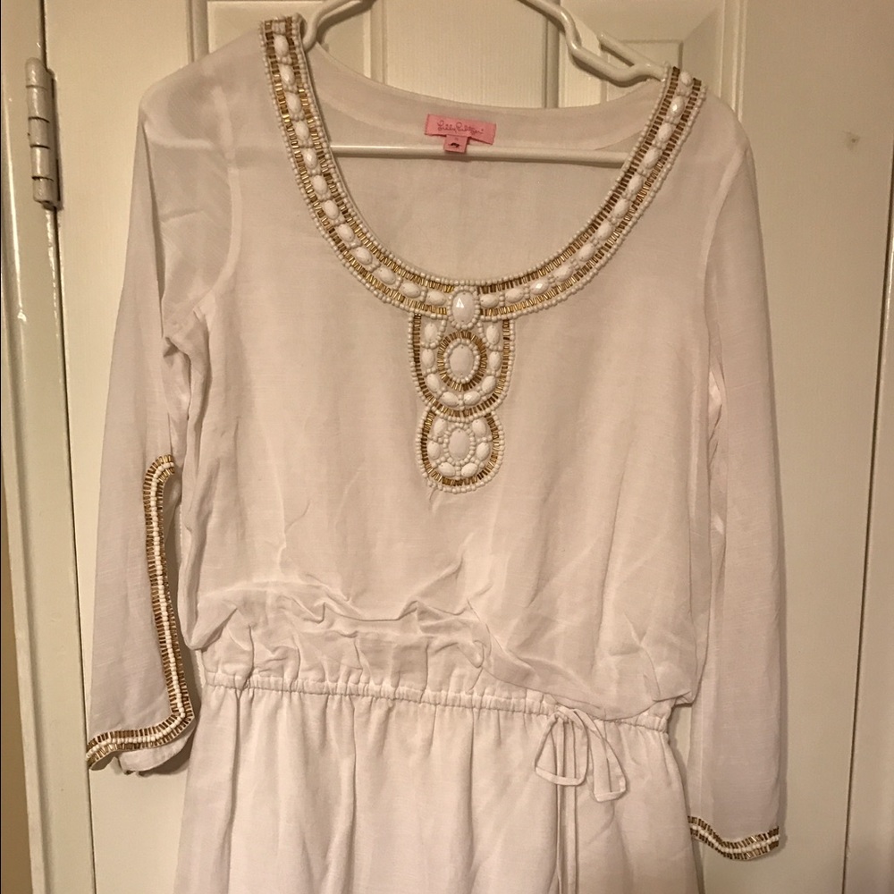Lilly Pulitzer Delisa white small