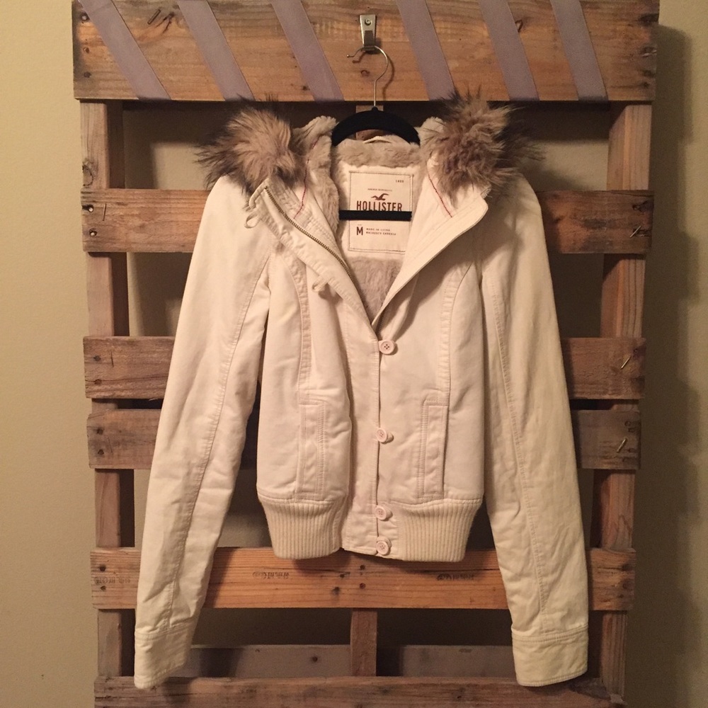 Hollister Fur-Lined Coat