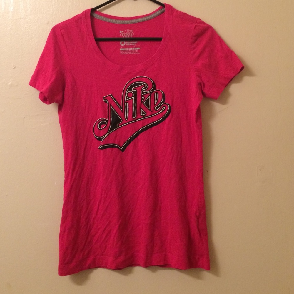 The Athletic Dept Nike Pink Shirt Medium