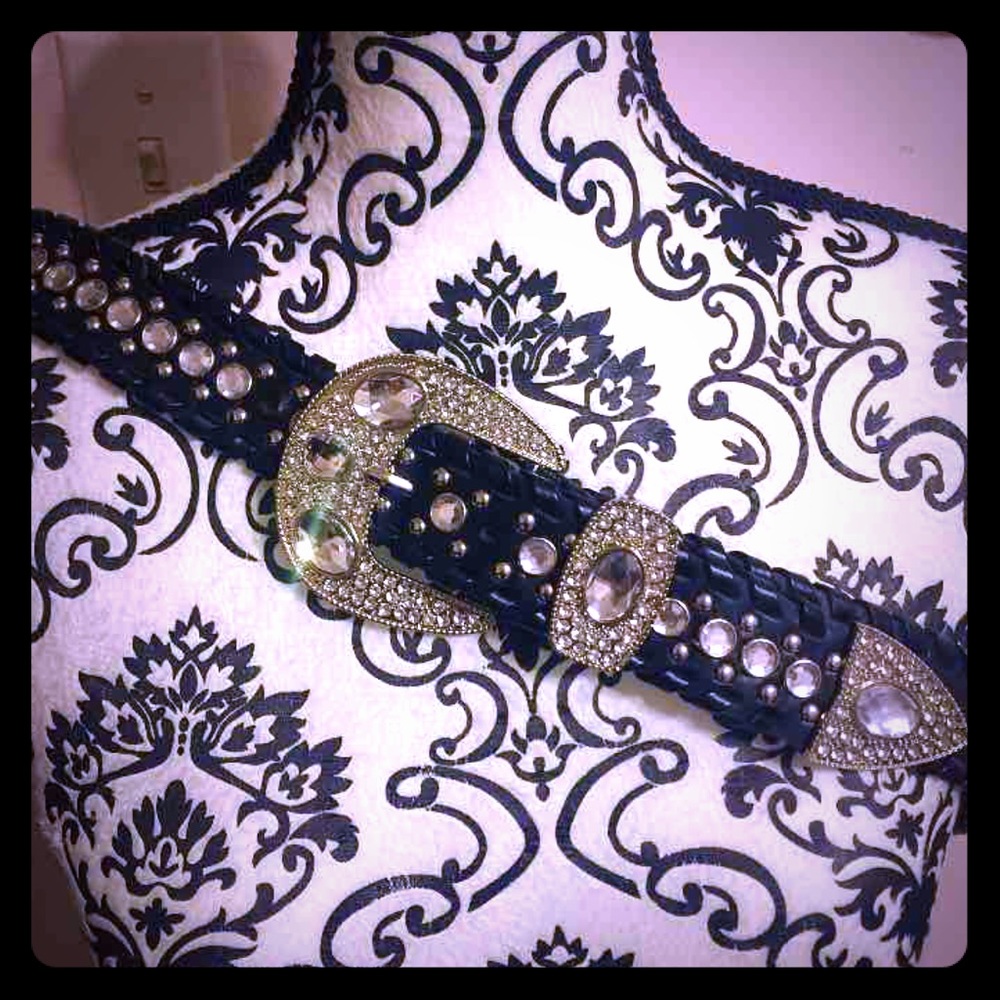 Super Cute Rhinestone Belt