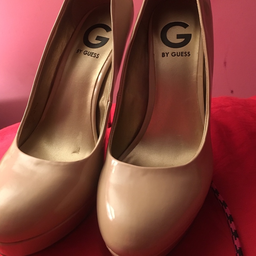 Slightly worn Guess heels