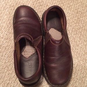 Born women's loafers shoes leather flats