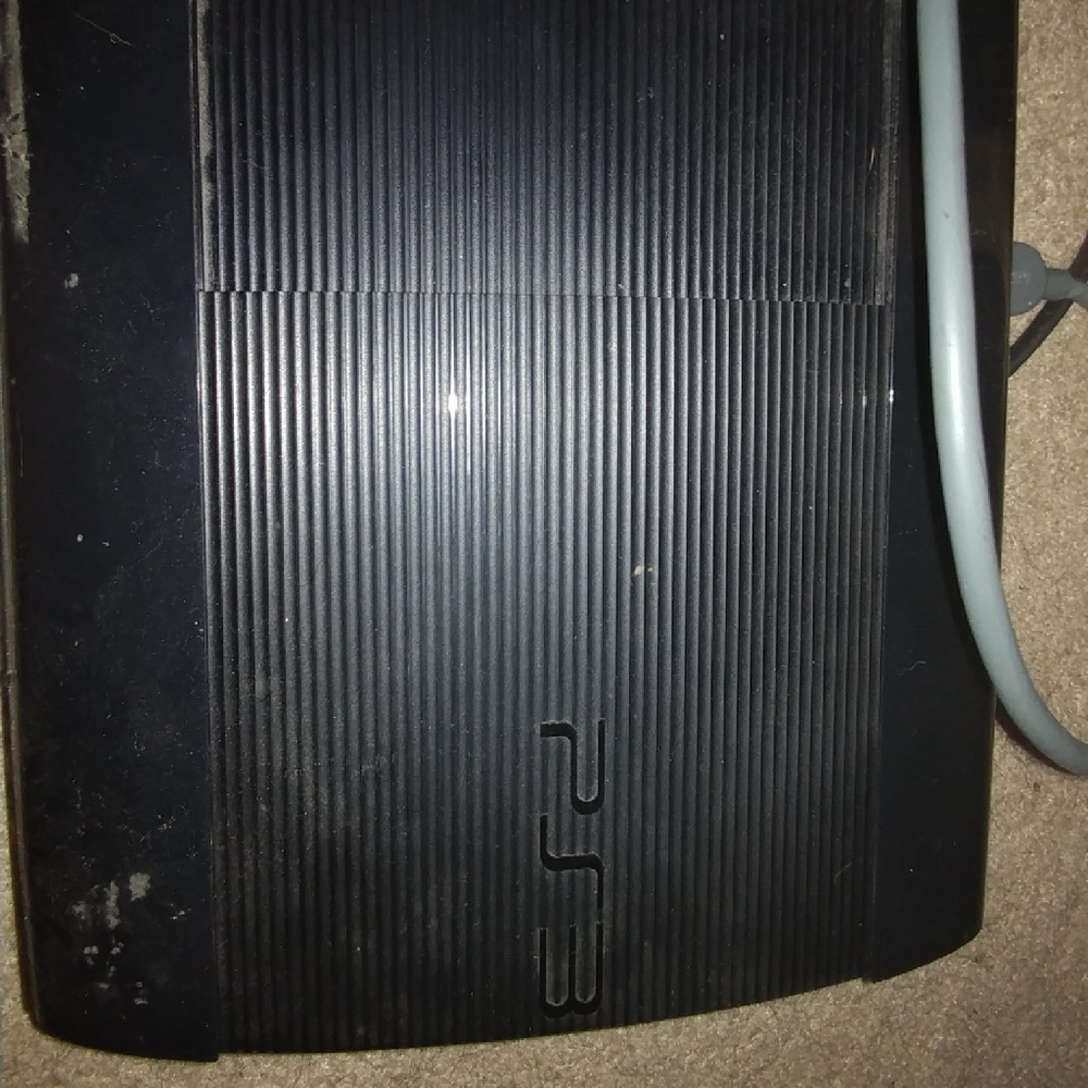 Ps3 console. With controller