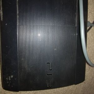 Ps3 console. With controller