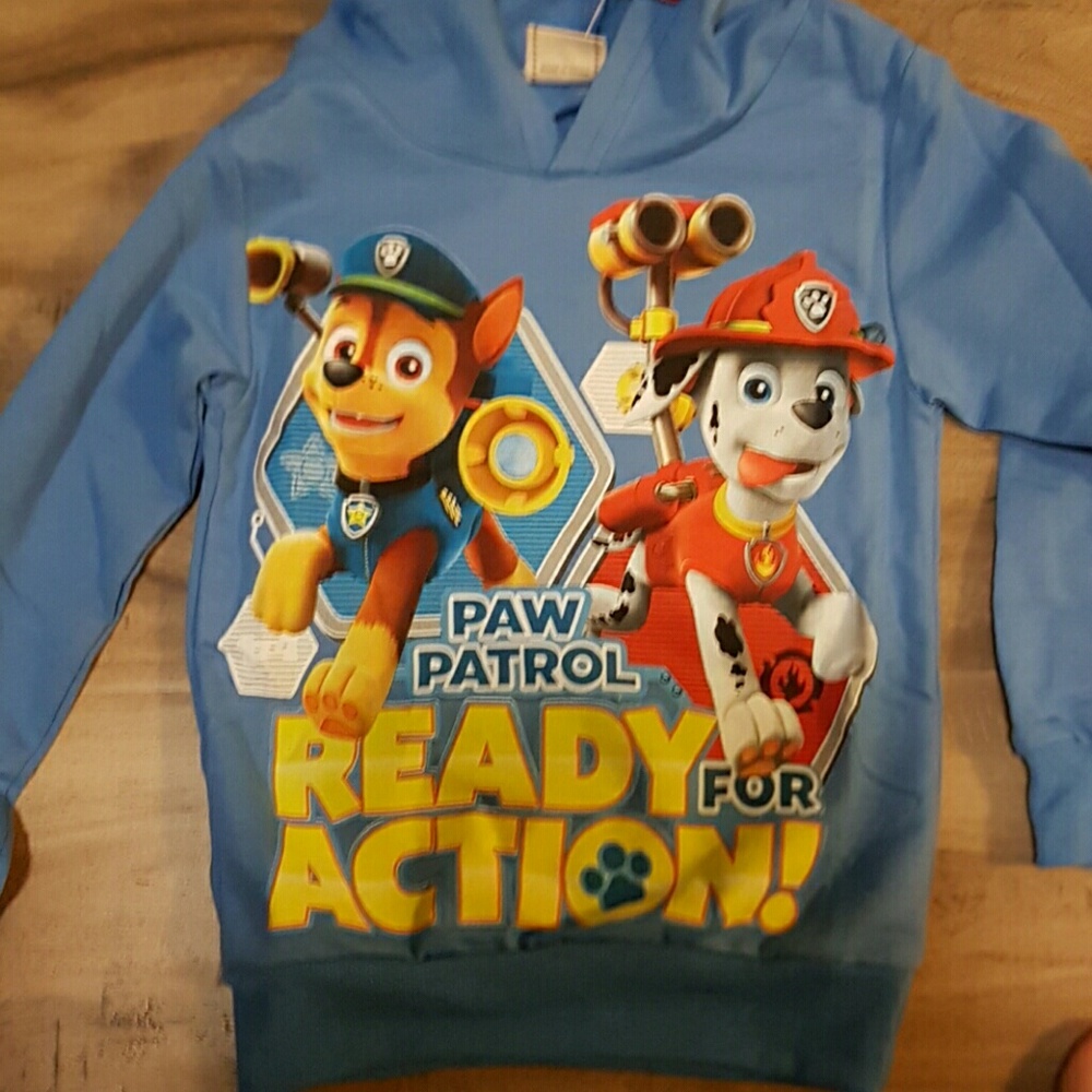 Paw Patrol Hoodie Sweater 3T