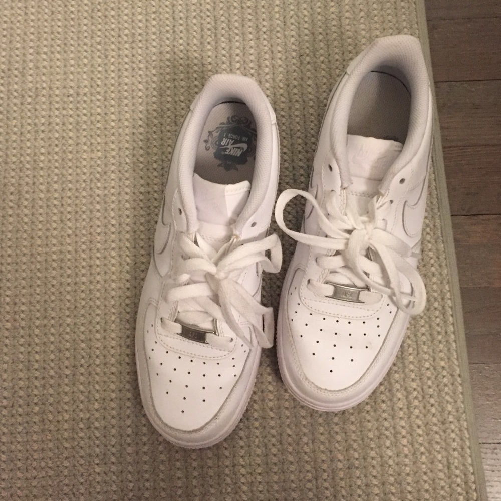 White air force ones