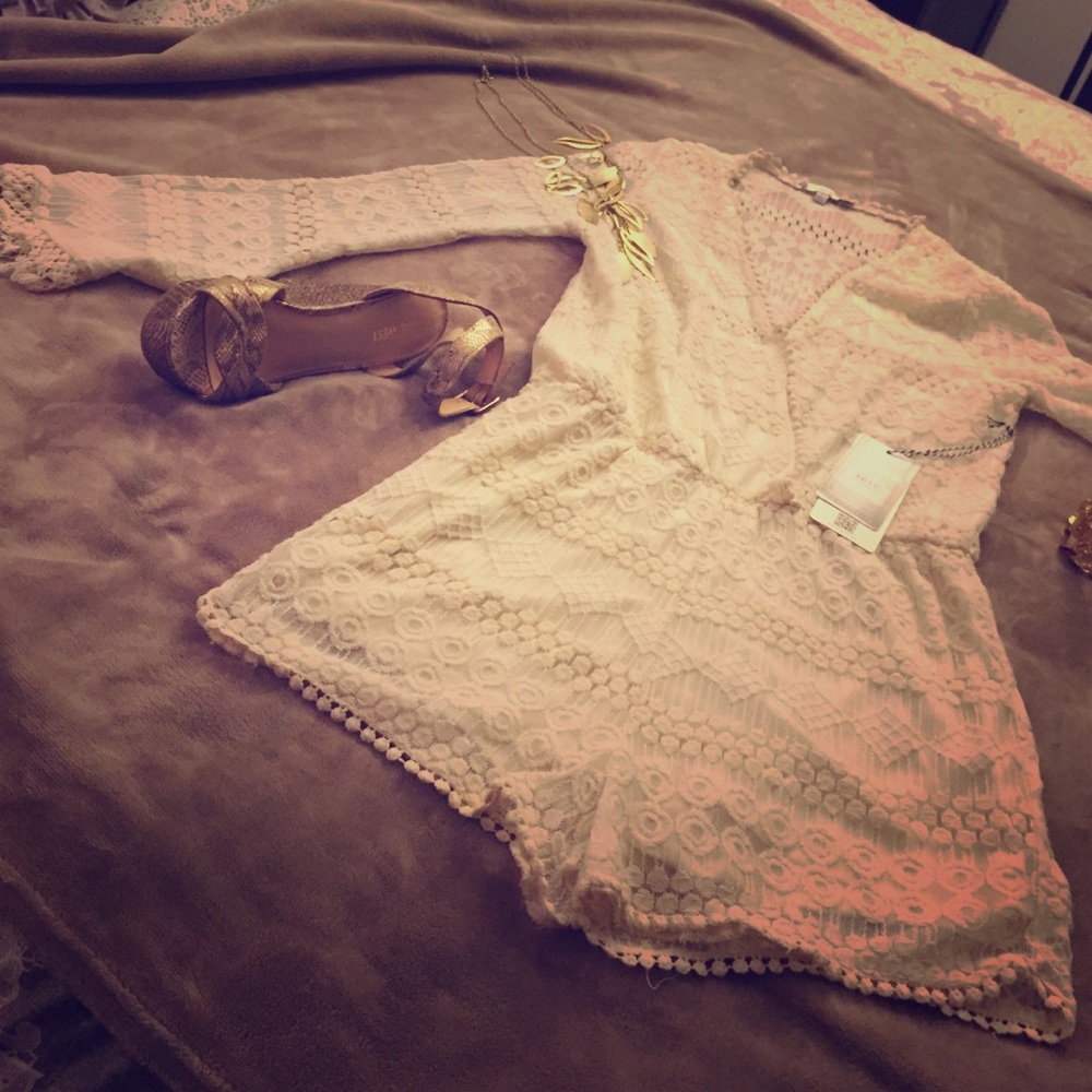 Gorgeous beige Romper