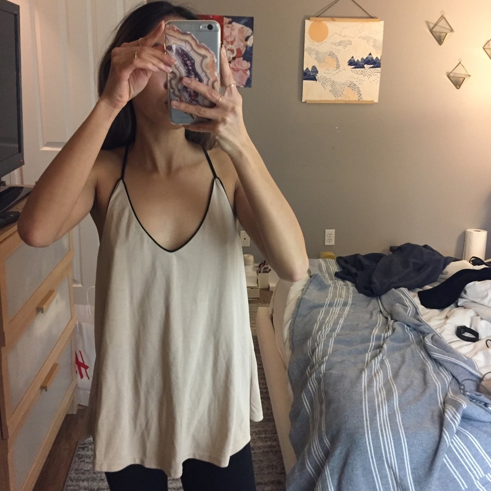 URBAN OUTFITTERS Racerback Strap Tank Top