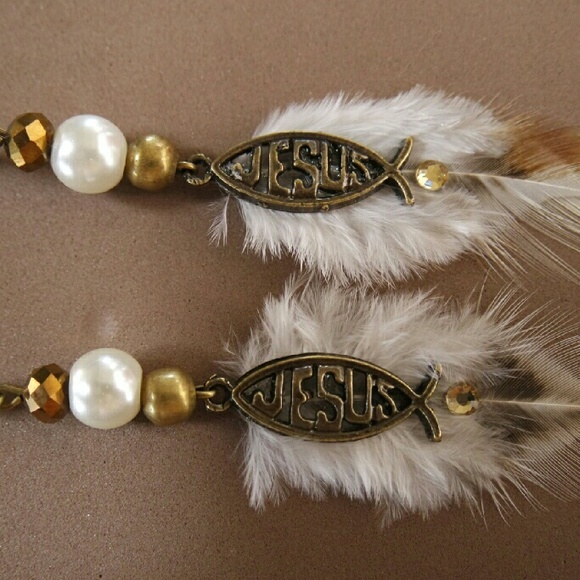 ⚡SALE⚡🐟Fish Shaped metal earrings from Mexico - Picture 2 of 4