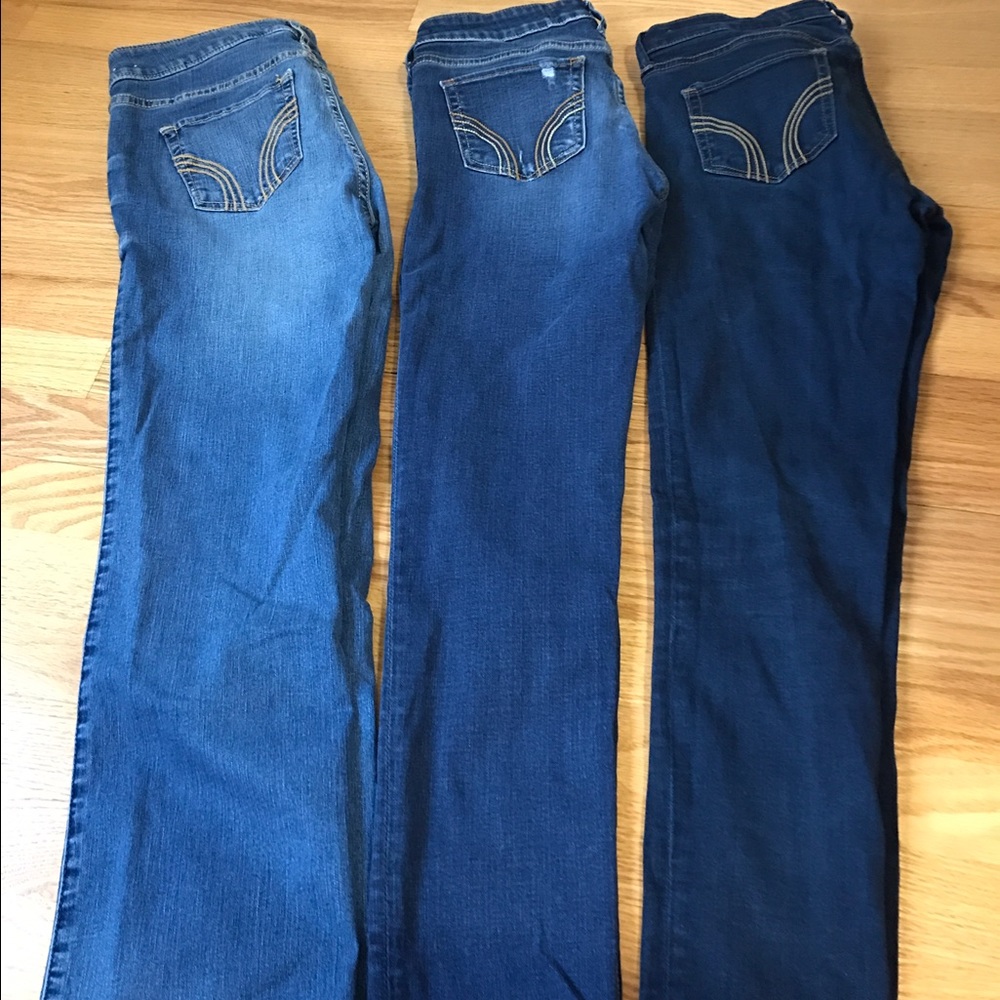 Hollister Skinny jeans Size 5L (set of 3)
