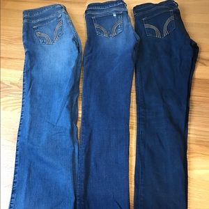 Hollister Skinny jeans Size 5L (set of 3)