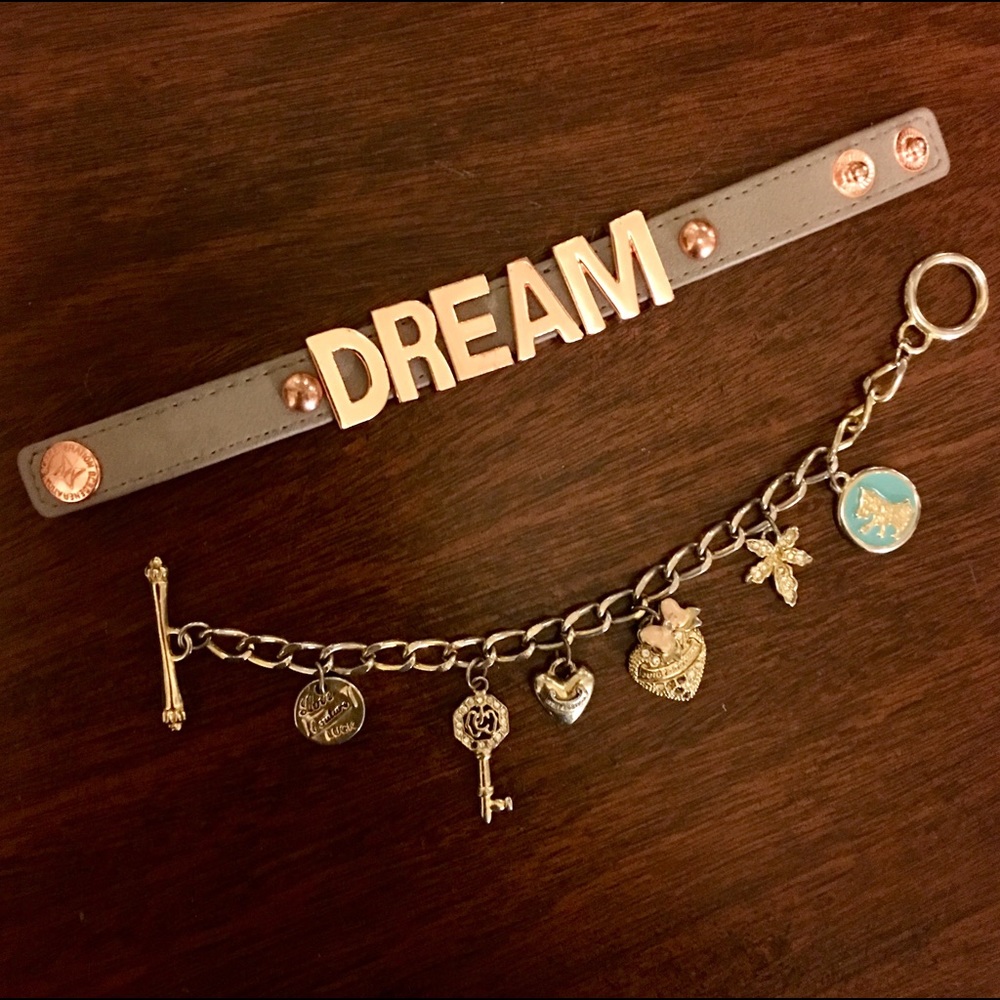 SOLD - Juicy Couture Charm Bracelet Set ✨
