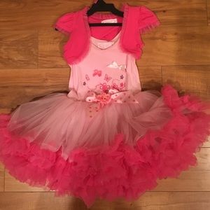 Tutu dress with sweater