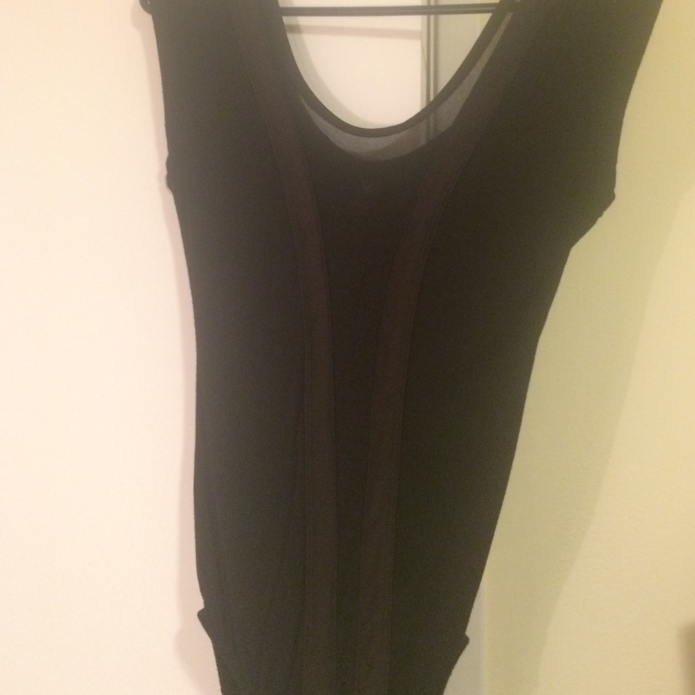 Black leotard