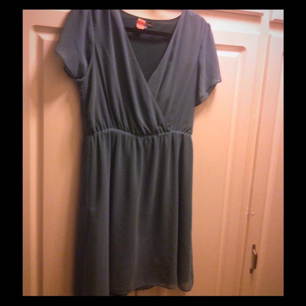 SOLD Teal Mini Dress