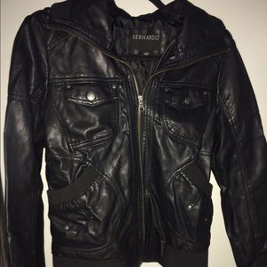 Black leather Jacket