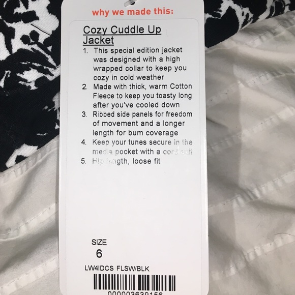 Cozy Cuddle Up jacket size 6 BNWT - Picture 3 of 4