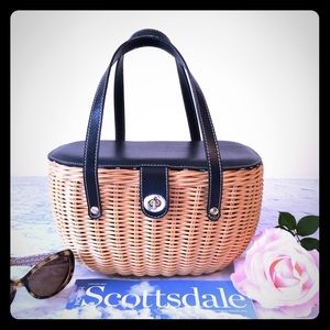 Wicker Purse
