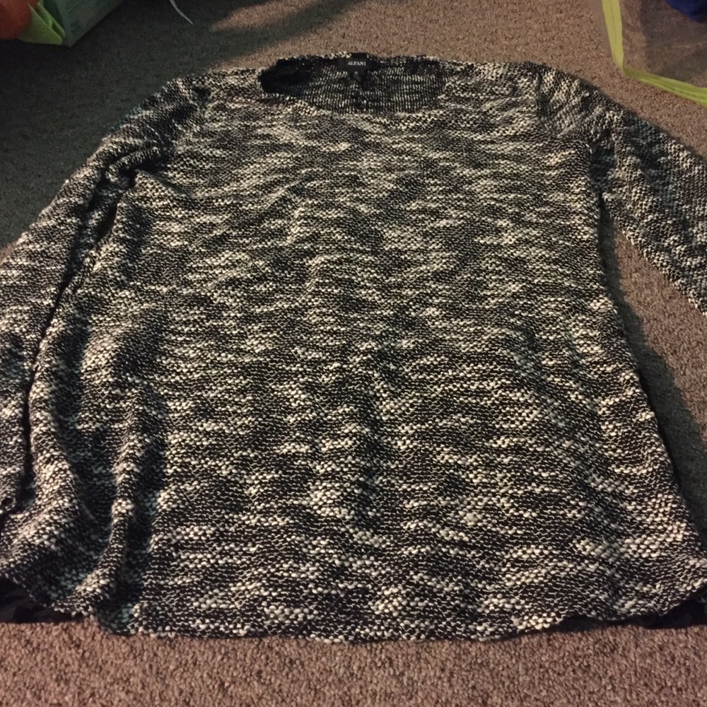 Black and White sweater