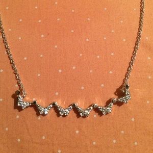 jewish star / butterfly necklace