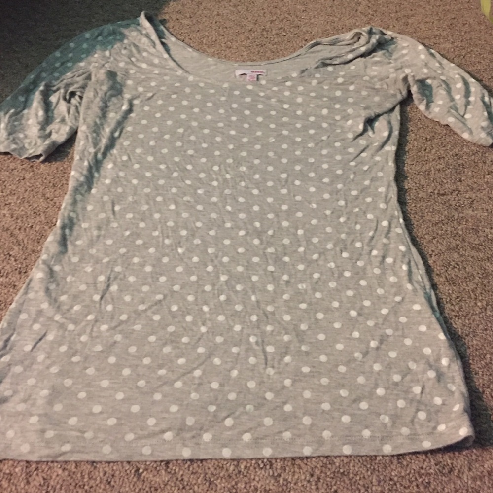 Poka dot shirt