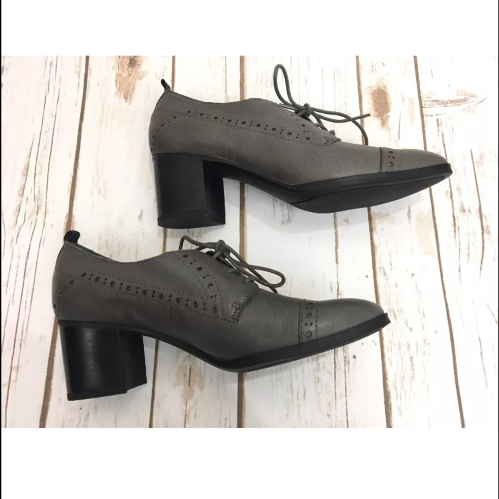 Franco Sarto 'Alberta' Round Toe Oxford 7M Grey