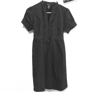 Flirty Black and white polkadot dress!