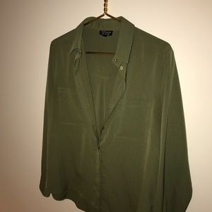 Topshop Button Down Shirt