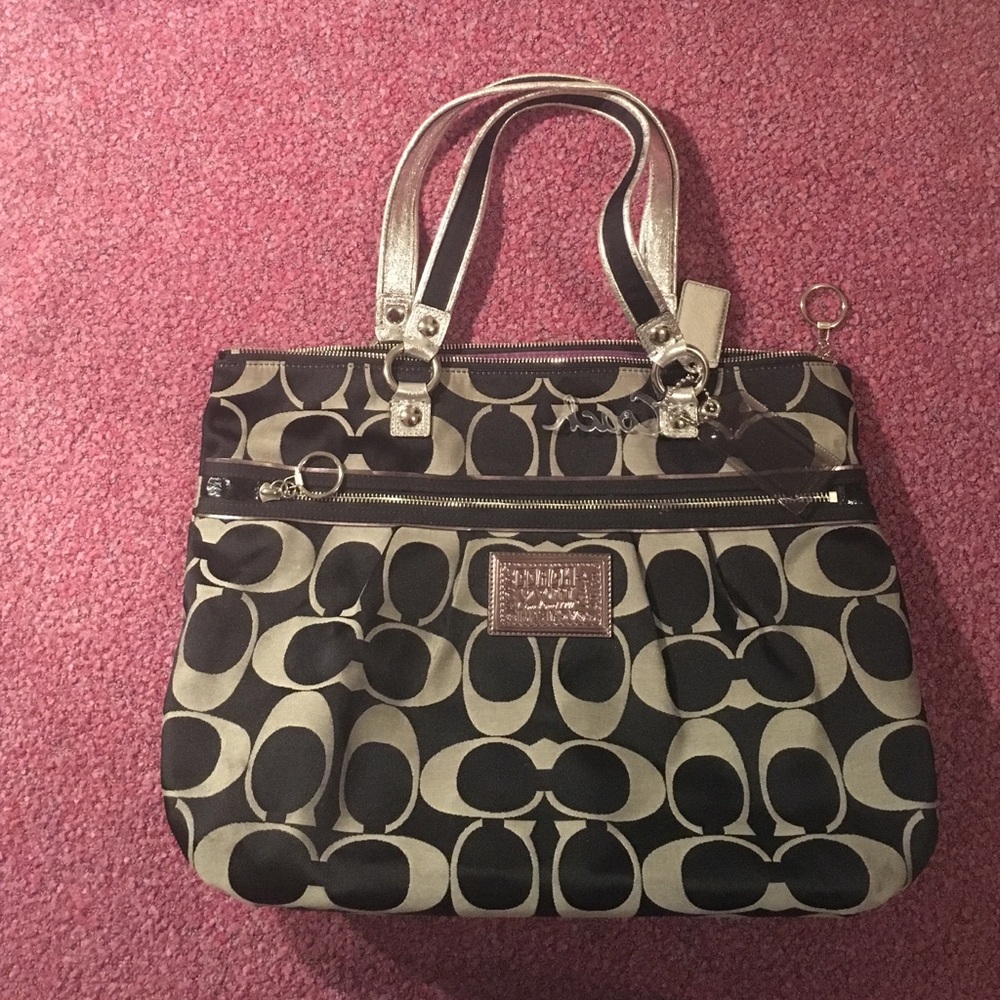 Coach Poppy Tote Bag