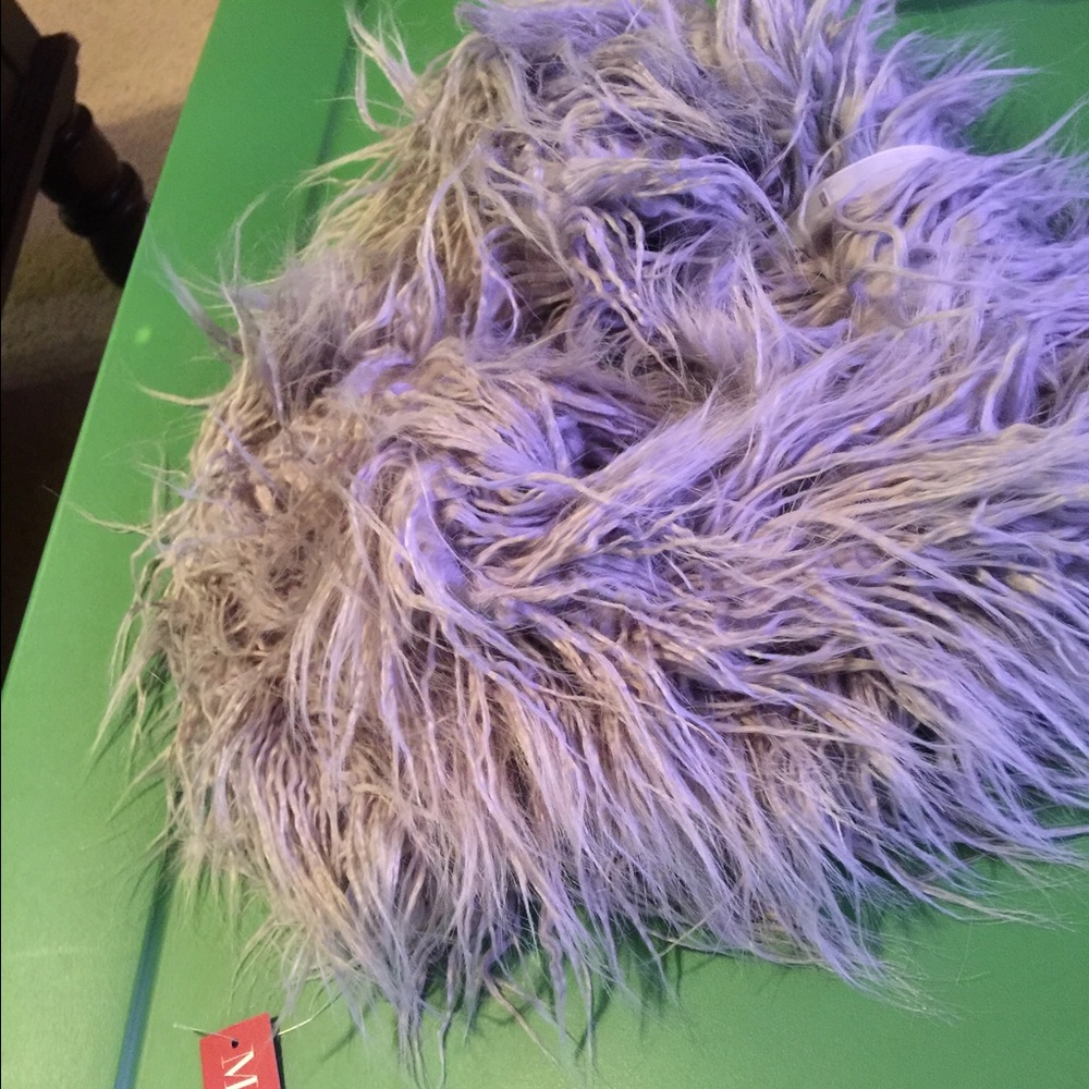 Merona Brand Gray Feathered Shawl