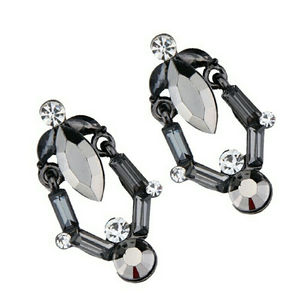 New Black Statement Earrings