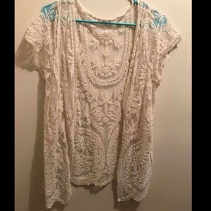 Handmade Etsy Lace Kimono!