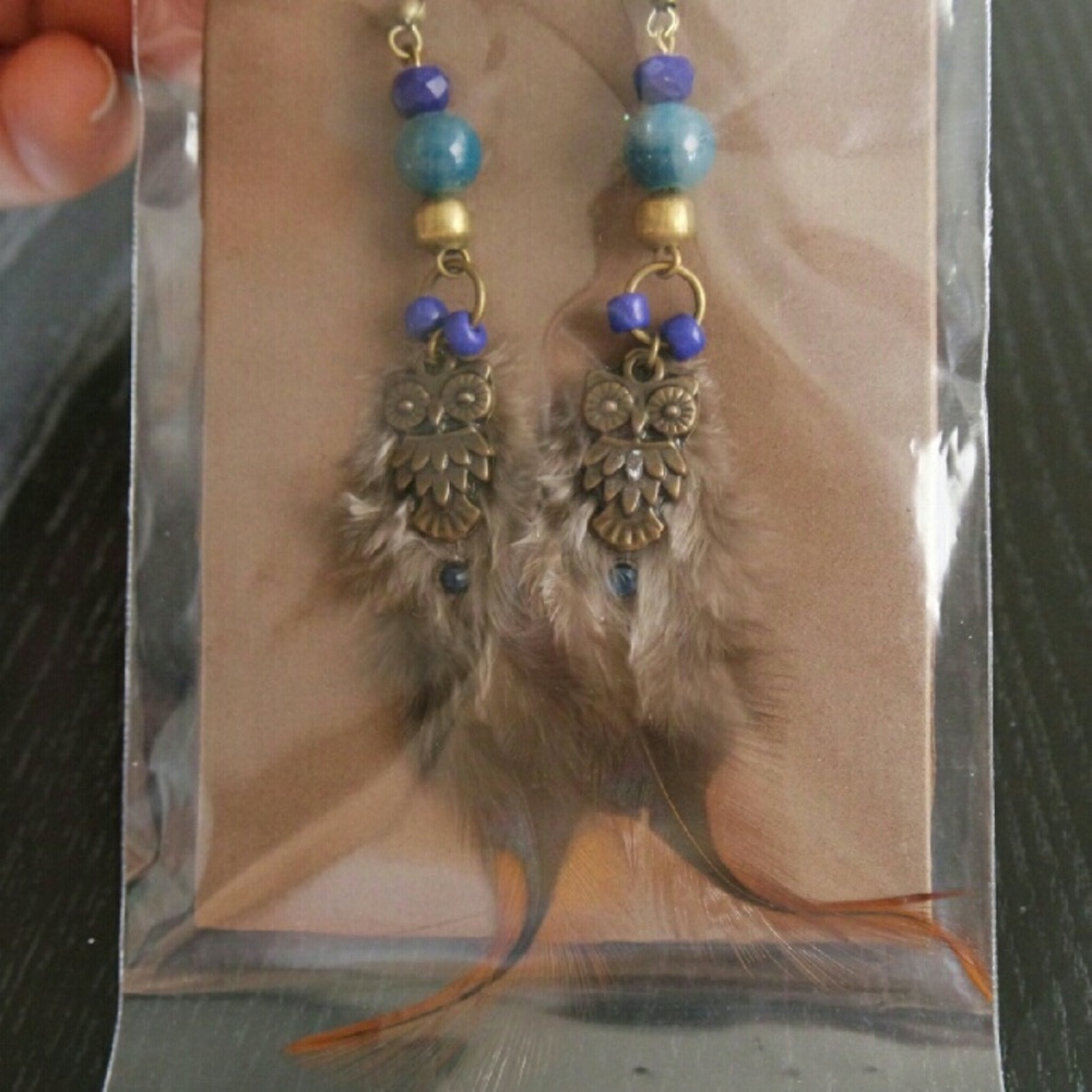 ⚡SALE⚡🦉Owl shaped metal earrings from MX