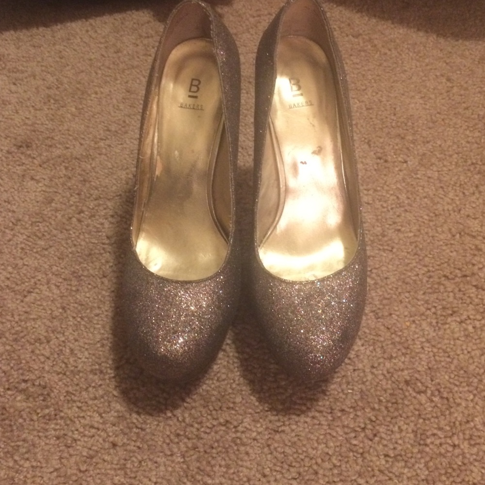 Glitter heels