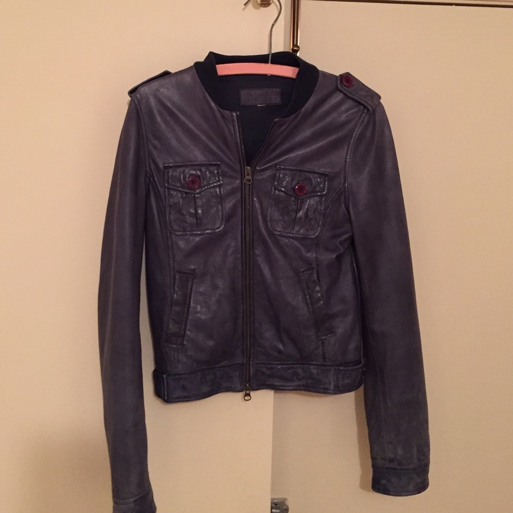 Gorgeous soft Italian leather jacket!
